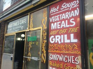 Cash Only at Hard Times Cafe in Minneapolis