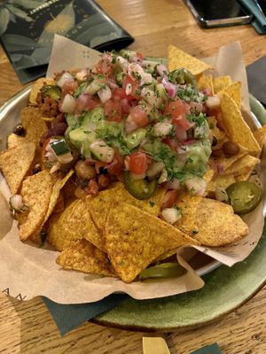 Vegan nacho’s  at De Botanist in Breda