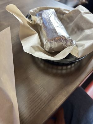 Vegan burrito  at Big Belly Que in Smithtown