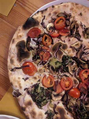 Pizza Vegatariana at Sepofa in Ancona