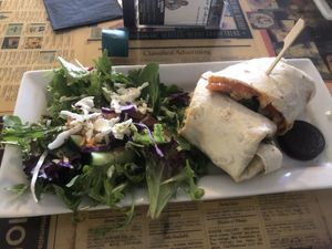 JT Wrap at Good Day Cafe in Surfside Beach