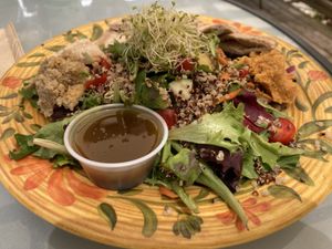Mediterranean salad  at Lotus Cafe in Panama City Beach