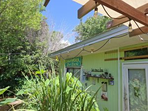 Bodywork area at Lotus Cafe in Panama City Beach