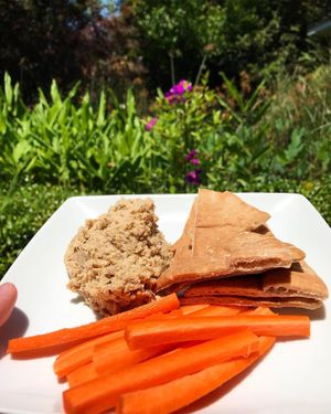 Hummus  at Lotus Cafe in Panama City Beach