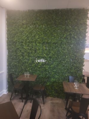 Wall hanging at Ethiopis Restaurant in Rockville