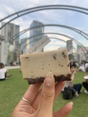 Chocolate chip cheesecake  at Premium SOW in Tokyo