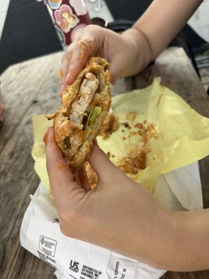 Oh my yum!!   at Nom Burgers in Austin