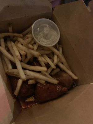 Korean bbq wings  at Nom Burgers in Austin