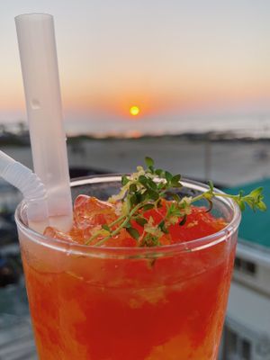 cocktail at GROOV in Jeju