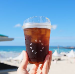 coffee at GROOV in Jeju