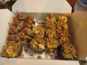 Sushi at Venus Garden in Menorca