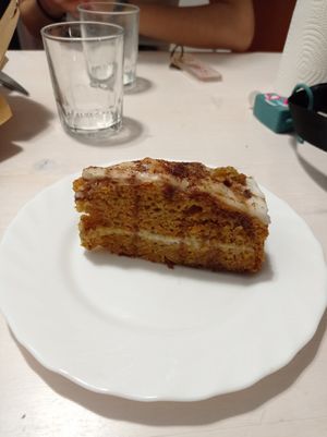 Carrito cake at Venus Garden in Menorca