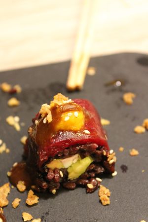 Sushi at Venus Garden in Menorca