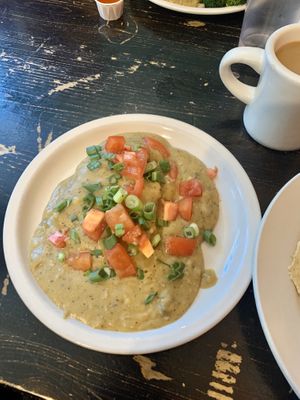 Vegan biscuits and gravy at Seward Cafe in Minneapolis