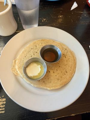Single vegan fluffy at Seward Cafe in Minneapolis