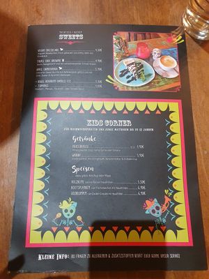 Menu at Bottled in Osnabrueck