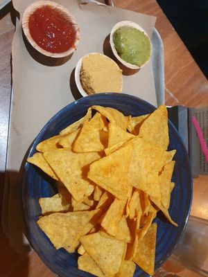 Tortilla chips completas at Bottled in Osnabrueck