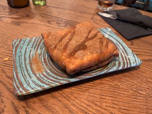 Apple Chimichanga  at Bottled in Osnabrueck