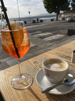   at M Cafe in Alghero