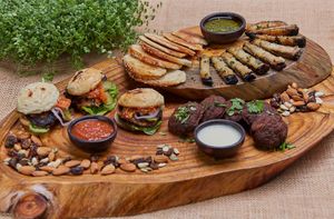 Terra terra, lovely food for share  at Nitan Gourmet in Valparaiso