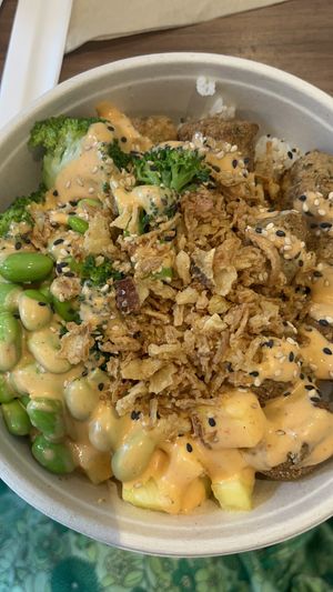   at Honi Poke in London