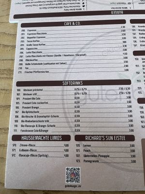   at Cafe Gutenburger in Marburg