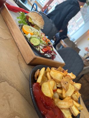   at Cafe Gutenburger in Marburg