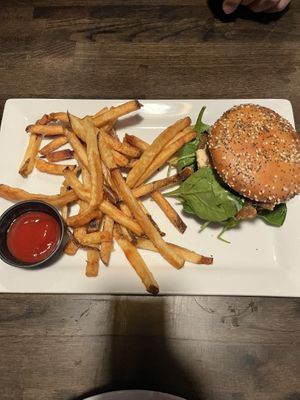 Fall on a bun  at Bistro603 in Nashua