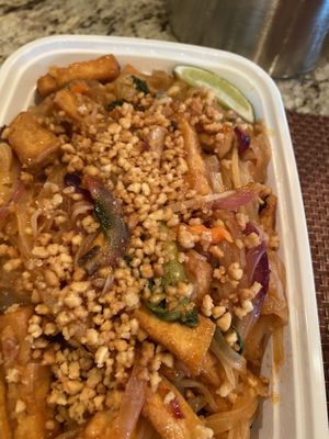 Pad Thai  at Veggie House  in Chicago