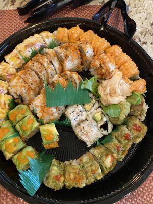 Sushi!  at Veggie House  in Chicago