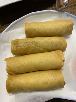 Spring rolls  at Veggie House  in Chicago