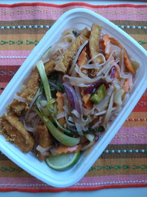 pad thai at Veggie House  in Chicago