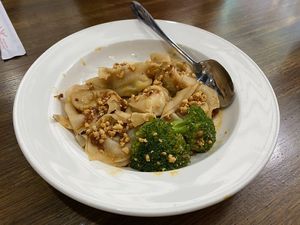 Spicy Dumplings at Veggie House  in Chicago