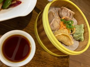 Veggie house dumplings   at Veggie House  in Chicago