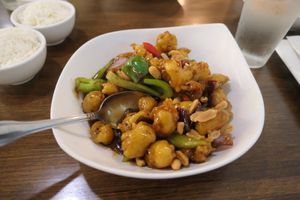 Kung Pao Plant Based Chicken at Veggie House  in Chicago