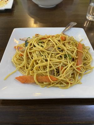 Taiwan Noodles  at Veggie House  in Chicago