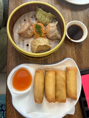 Dumplings 🥟 6/10 ⭐️   at Veggie House  in Chicago