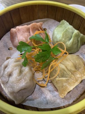 Dumplings  at Veggie House  in Chicago