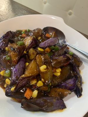 Chilli Eggplant   at Veggie House  in Chicago
