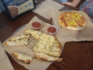 The vegan cheese sticks are a big hit again at Your Pie in Penn Laird