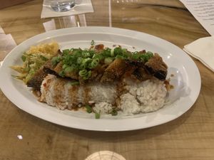 Eggplant Katsu #Veganuary at Mashita in Harrisonburg