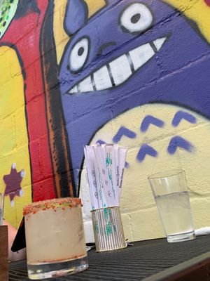 Fun patio area  at Mashita in Harrisonburg