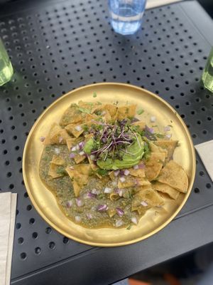 Chilaquiles   at Centro Neighborhood Kitchen in Burien
