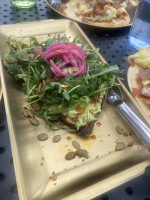 Sweet potato avocado dish  at Centro Neighborhood Kitchen in Burien