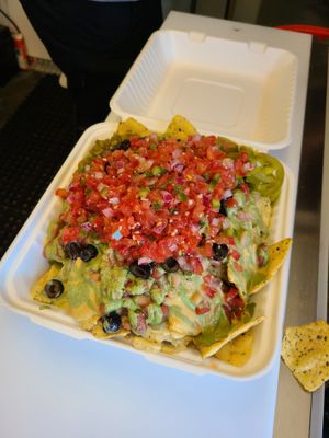 Loaded Nachos at The Hearty Beet Cafe in St George