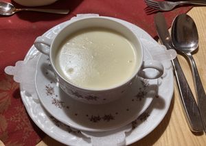 Cauliflower soupp  at Upländer Hof in Willingen Upland