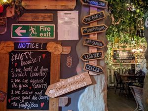 Upstairs at The Crafty Baa in Windermere