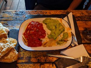 Vegan Nachos at The Crafty Baa in Windermere