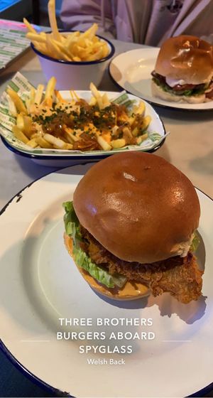   at Three Brothers Burgers in Bristol
