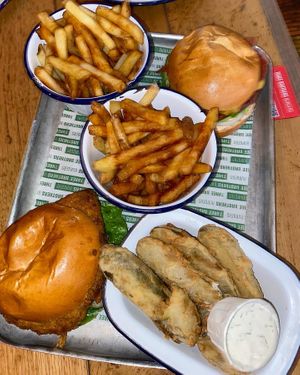   at Three Brothers Burgers in Bristol